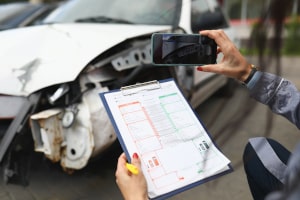 Schadenregulierung nach einem Autounfall