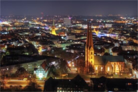 Luftaufnahme von Bielefeld