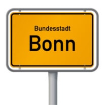 Ortsschild von Bonn