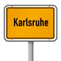 Karlsruhe Ortsschild