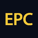 Die drei gelben Buchstaben „EPC“  