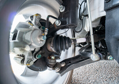 Antriebsstrang eines Autos